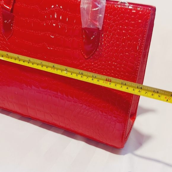 BIRKIN STYLE SATCHEL BAG NWT! - Picture 7 of 11